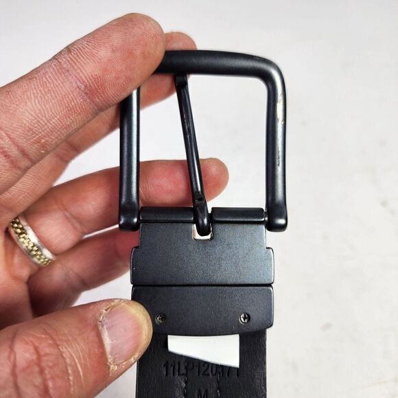 Levi's Brown Genuine Leather Men's Belt Size M 34-36 - Picture 7 of 8